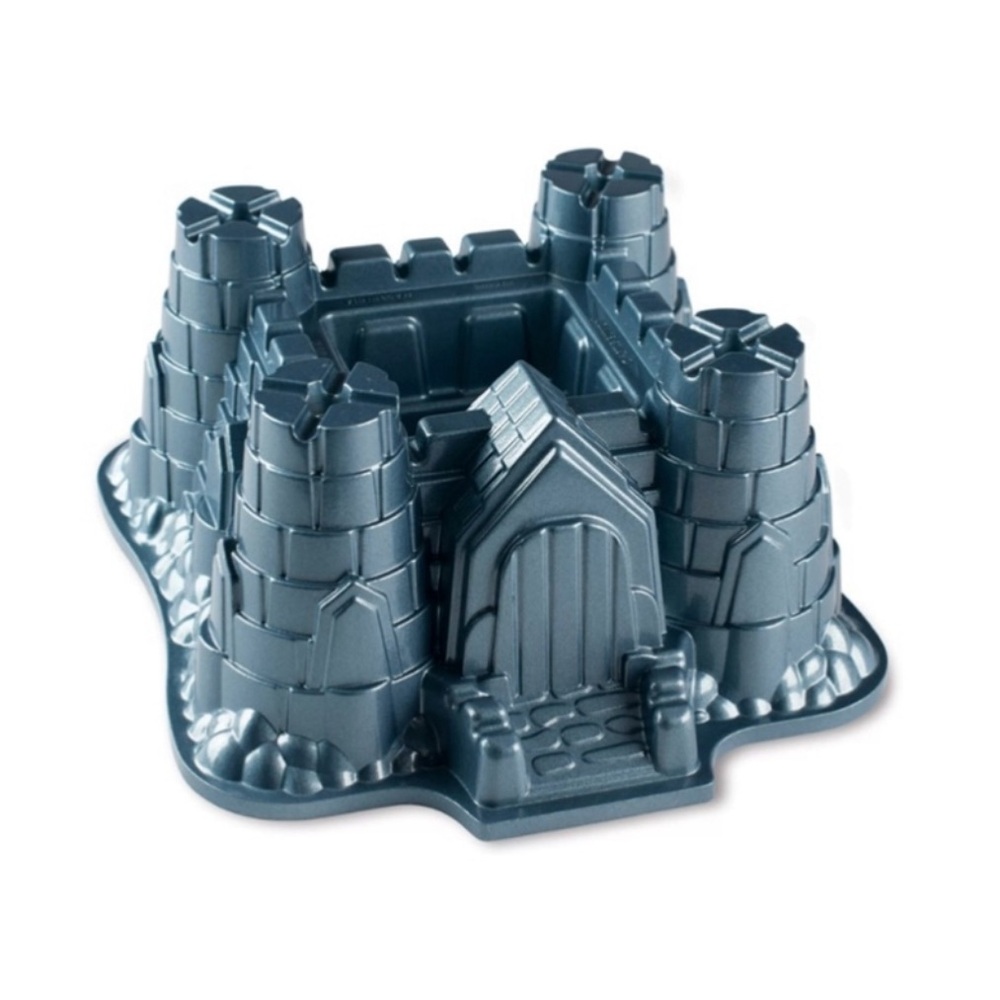 Nordic Ware Williams-Sonoma Sandcastle Bundt Cake Mold Pan Cast‎ Aluminum 10 Cup